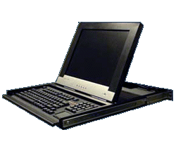1U monitor & keyboard